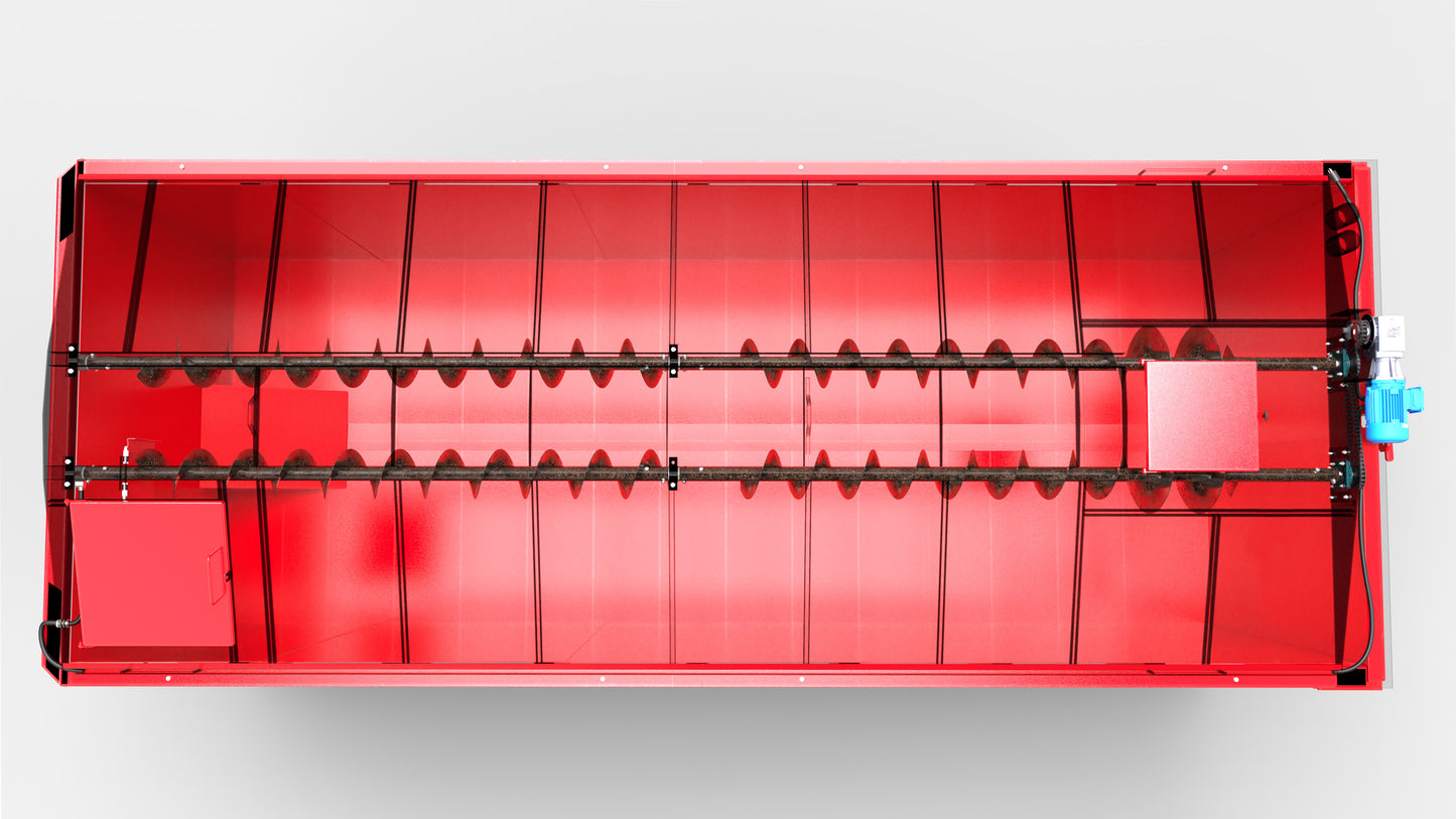 Dual Auger Top System - For Roll-Off Dumpsters